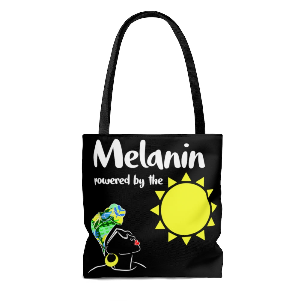 Melanin Tote Bag, Powered By The Sun