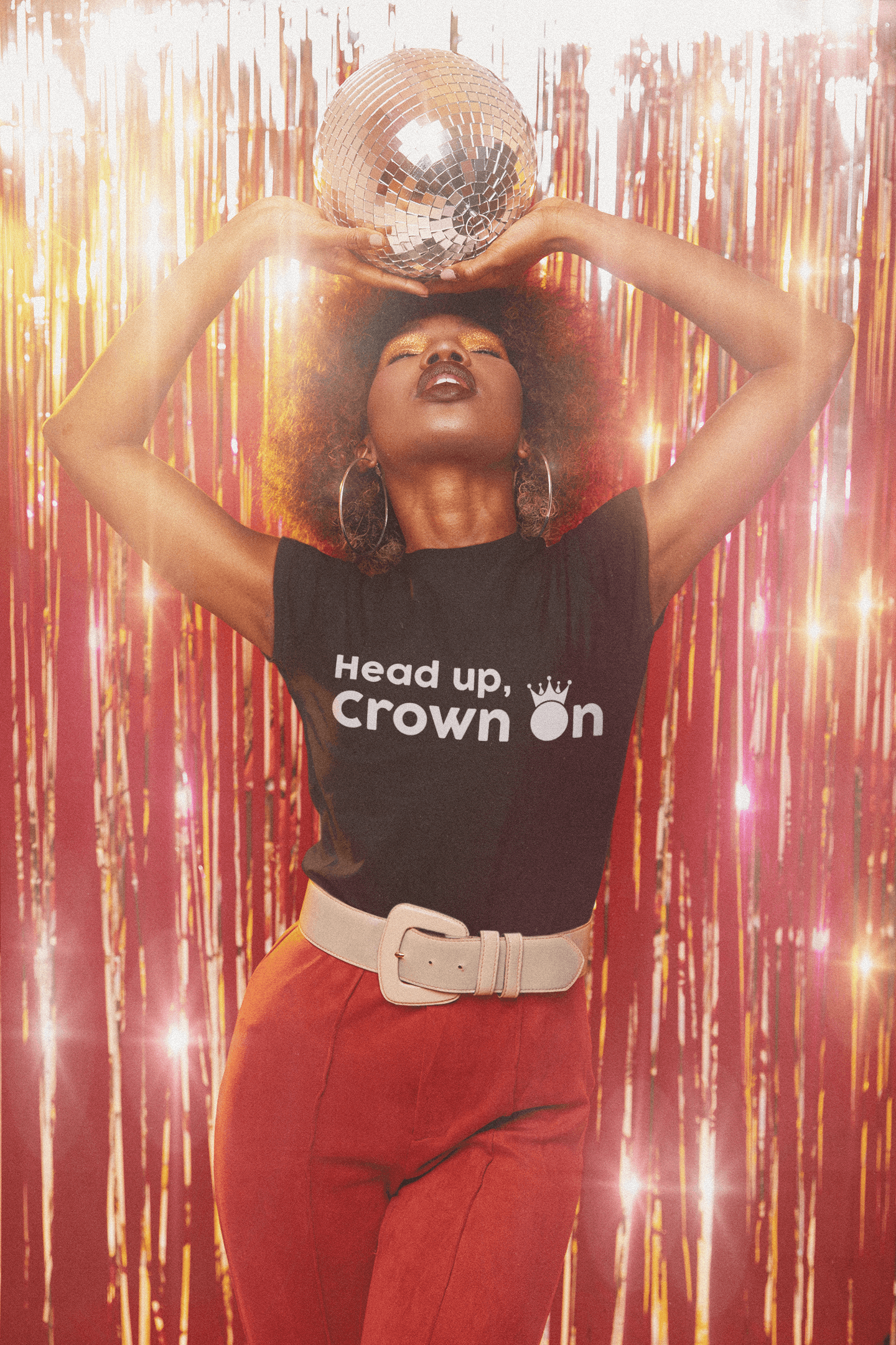 Head Up, Crown On T-Shirt
