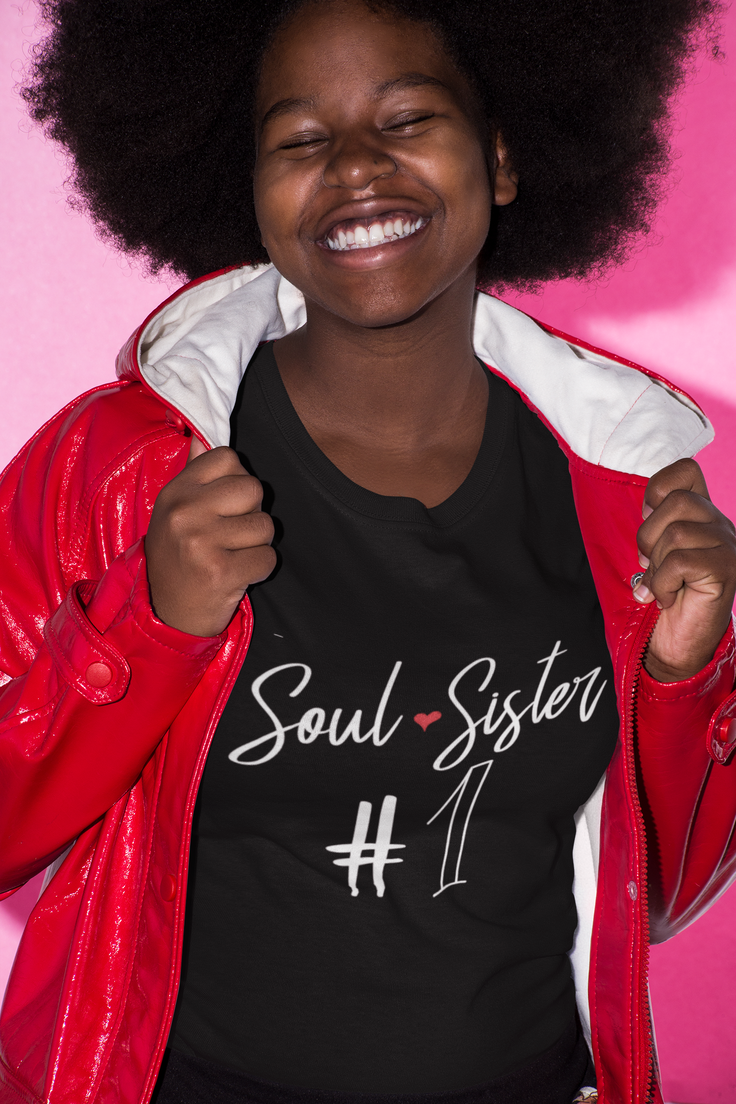 Soul Sister 1 T Shirt Black Love Boutique