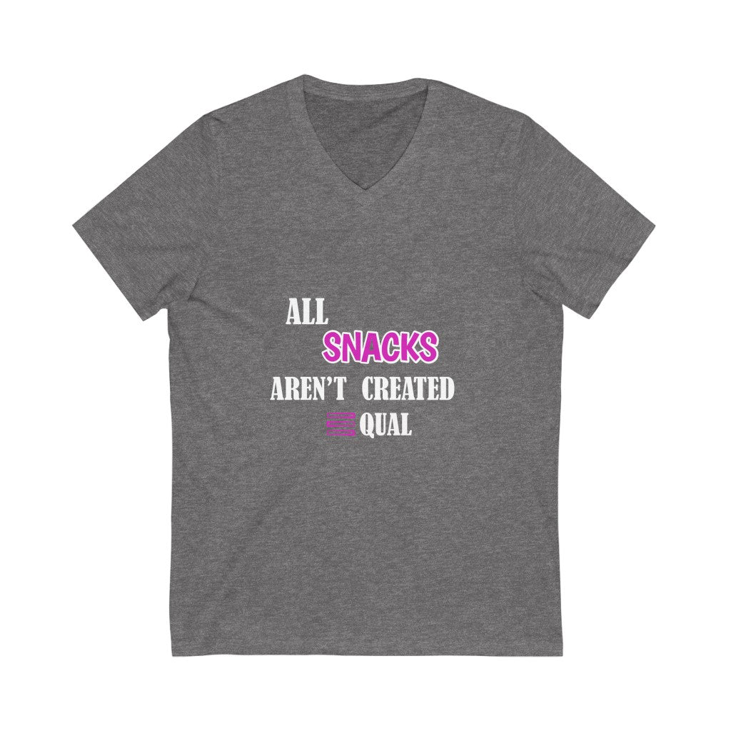 Snacks T-Shirt, V-Neck