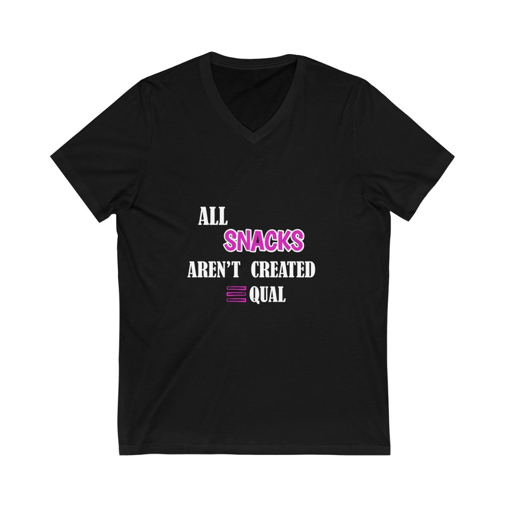 Snacks T-Shirt, V-Neck