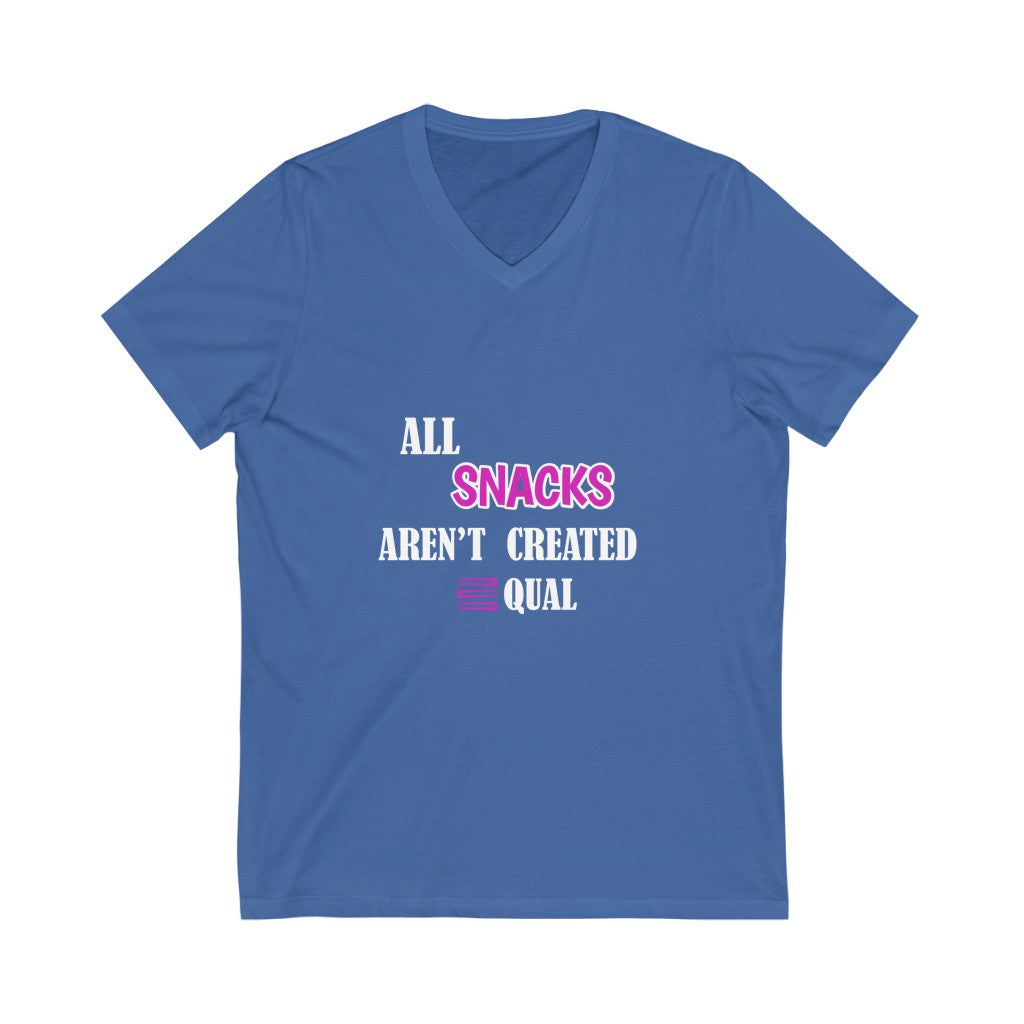 Snacks T-Shirt, V-Neck