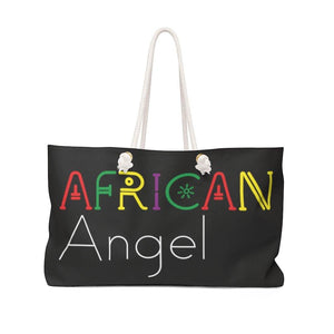 Weekender Tote Bag African Angel Black Love Boutique