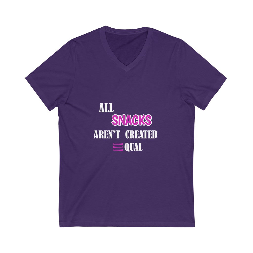 Snacks T-Shirt, V-Neck
