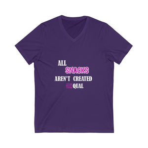 Snacks T-Shirt, V-Neck