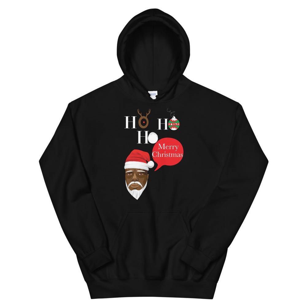 Black 2024 santa sweatshirt