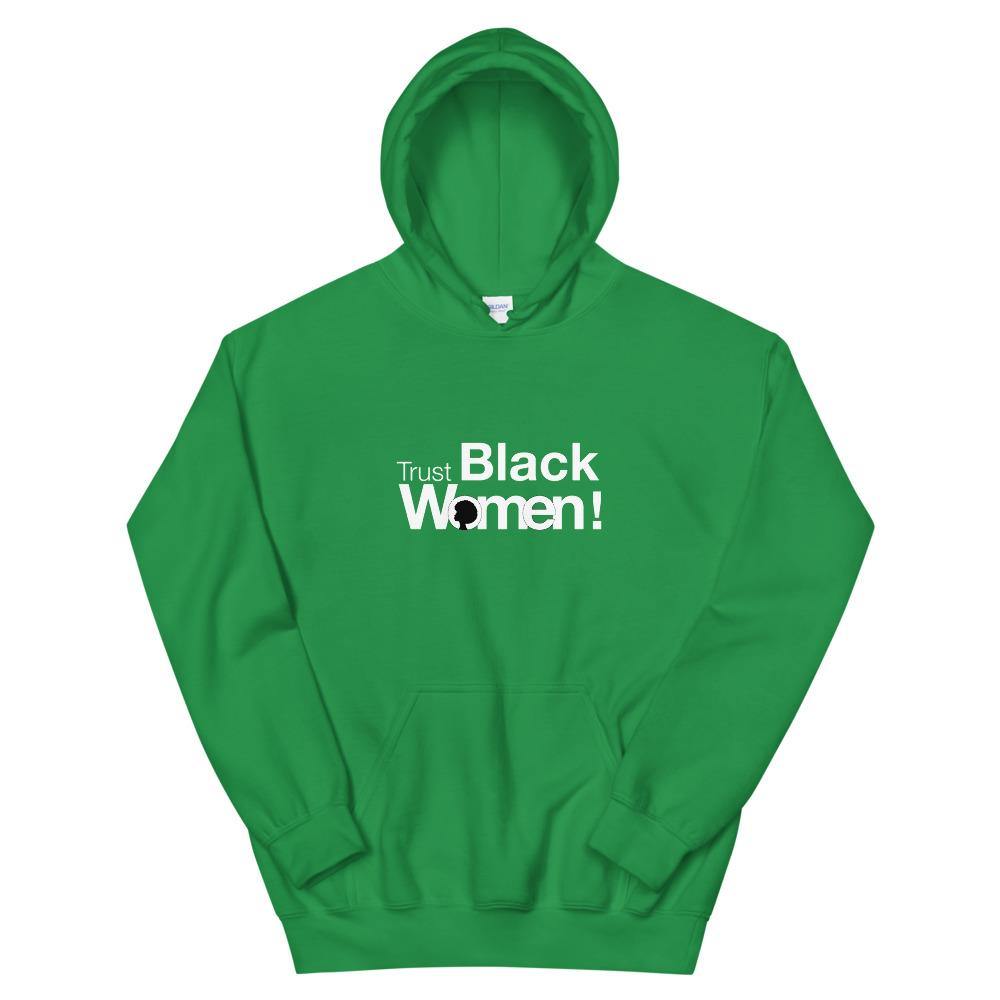Limited Edition Trust Black Women Hoodie - Black Love Boutique