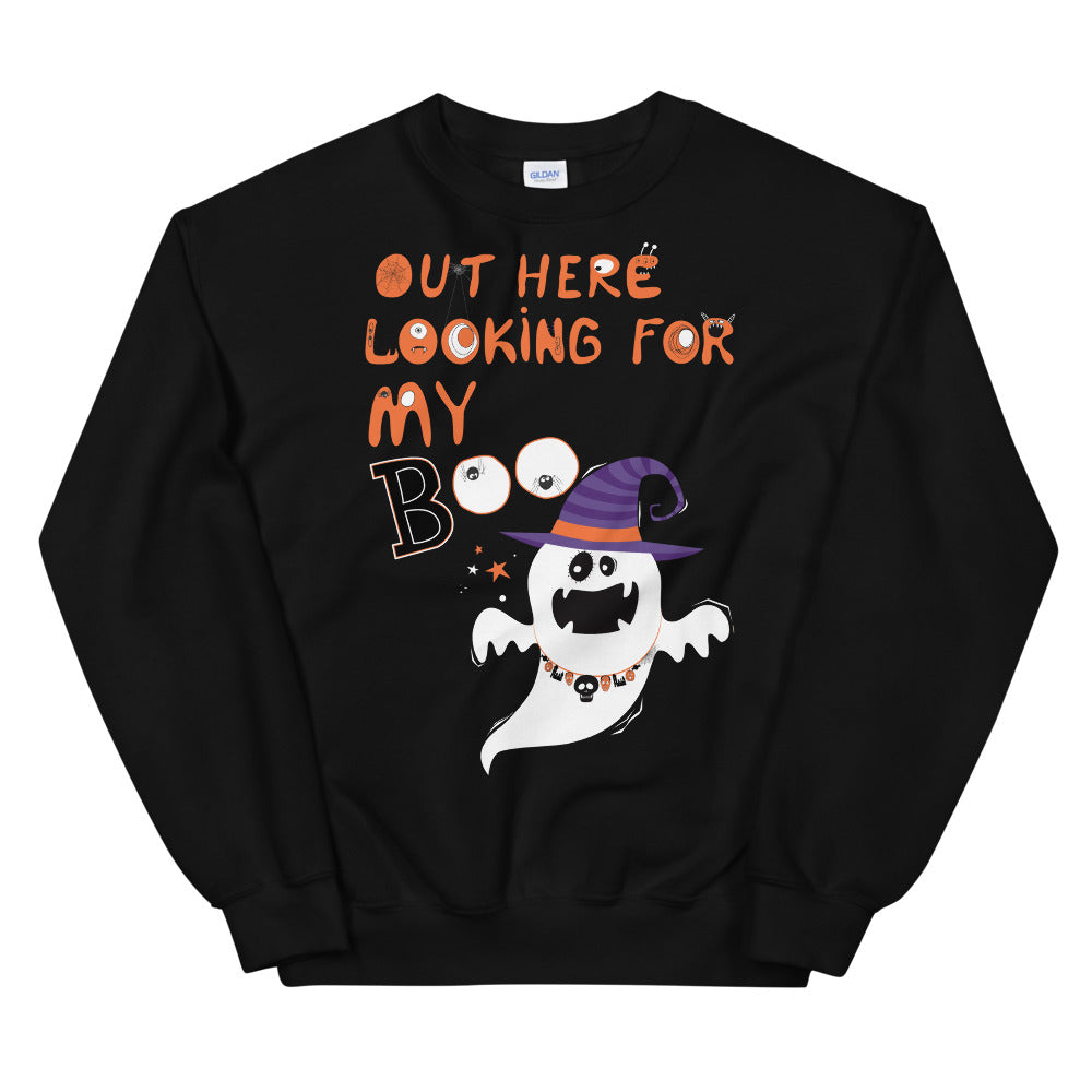 Limited Edition Out Here Looking For My Boo Sweatshirt - Black Love Boutique