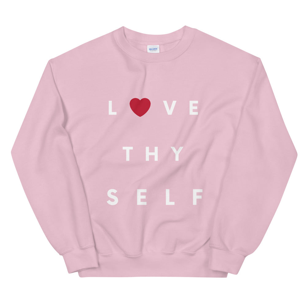 Limited Edition Love Thy Self Sweatshirt - Black Love Boutique