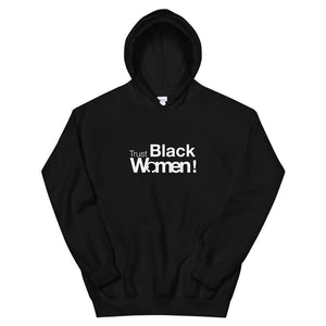 Limited Edition Trust Black Women Hoodie - Black Love Boutique