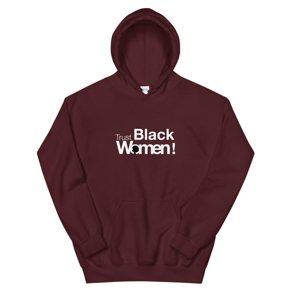 Limited Edition Trust Black Women Hoodie - Black Love Boutique