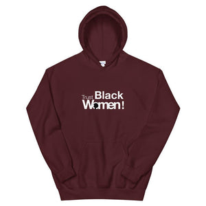 Limited Edition Trust Black Women Hoodie - Black Love Boutique