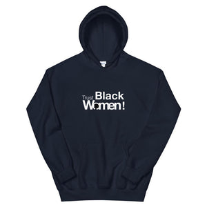 Limited Edition Trust Black Women Hoodie - Black Love Boutique