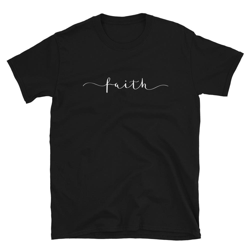 Faith T Shirt Black Love Boutique