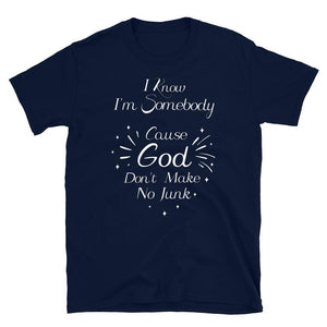 Limited Edition I Know I'm Somebody T-Shirt - Black Love Boutique