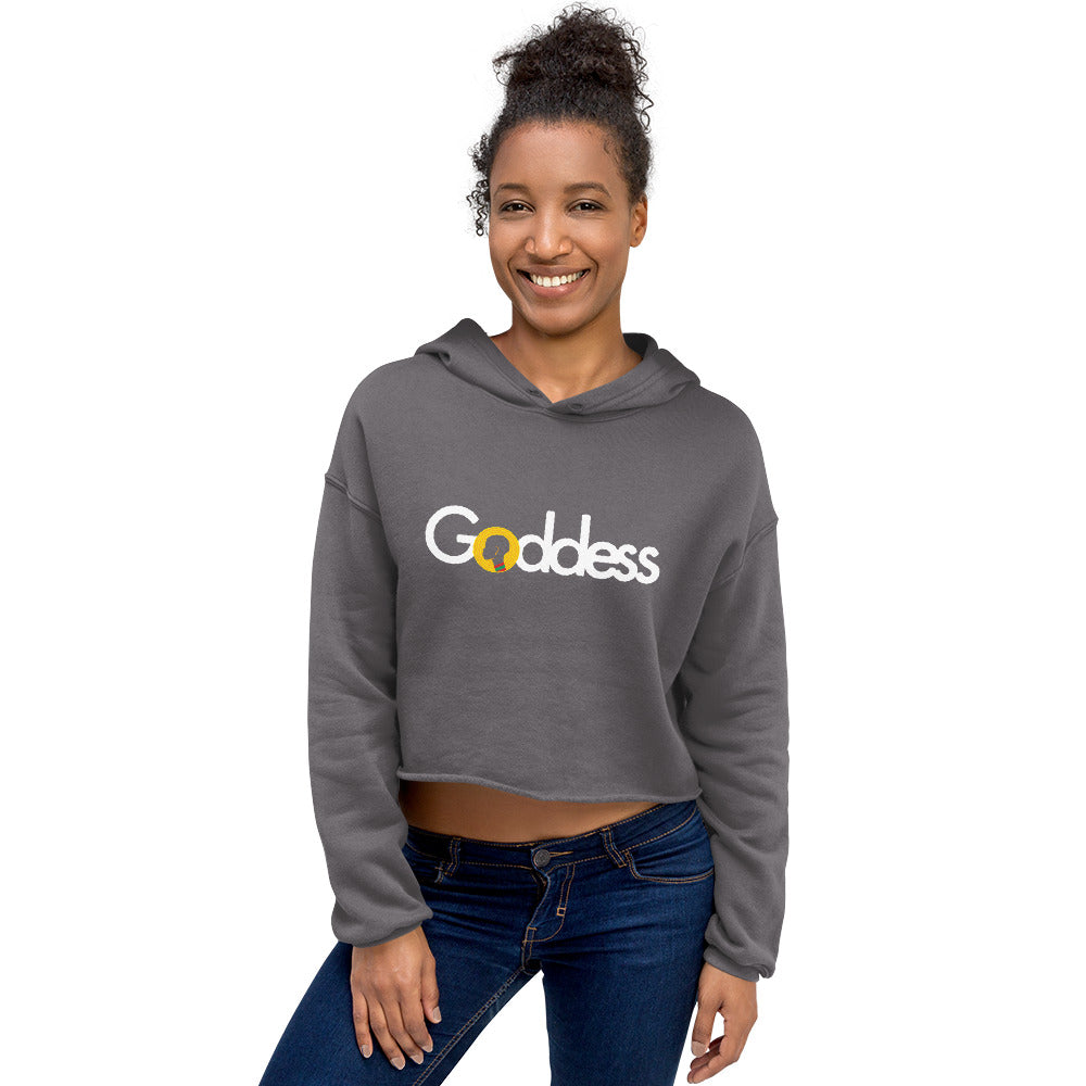 Goddess cropped hoodie sale